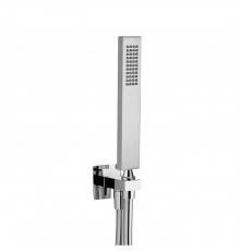 Cisal Shower Душевой гарнитур: ручной душ, шланг 150см,вывод с держателем, цвет: хром. DS01886021