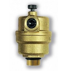 Воздухоотводчик автоматический поплавковый Watts MICROVENT MKV15R/N 1/2 , с запорным клапаном, 110°C, 10 бар. 10004984