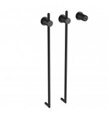 Полотенцесушитель электрический Wonzon   Woghand WW-AL3621-MB, черный матовый