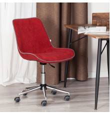 Компьютерное кресло TetChair Style флок бордовый 10