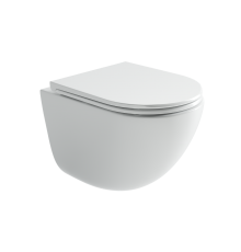 Унитаз подвесной Ceramicanova Vogue CN4008T безободковый