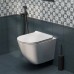 Kerama Marazzi Sfera Унитаз подвесной, безободковый, с крепежом, цвет: белый глянцевый. SF.wc.02