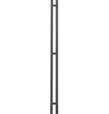Полотенцесушитель электрический Point Гермес П3 PN13812GB 8х120, графит блеск