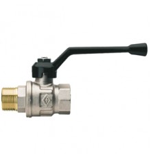 Шаровой кран Rubinetterie Bresciane полнопроходный UNI-SFER 3/4 ,вн/нар резьба, алюминиевая рукоятка 1801050000