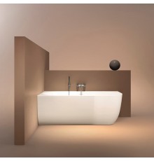 Gruppo Treesse Cora Ванна пристенная 170x75см, SX, акриловая, цвет: белый. V057BL00SX