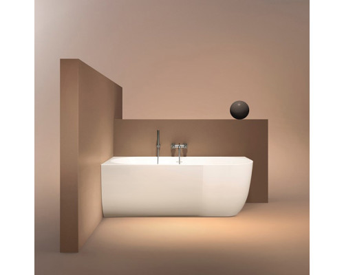 Gruppo Treesse Cora Ванна пристенная 170x75см, SX, акриловая, цвет: белый. V057BL00SX