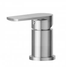 Newform Haka Переключатель потоков на борт ванны, на 1 источник, цвет: PVD brushed stainless steel. 72086.59.066