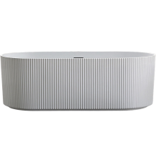 Акриловая ванна Vincea VBT-426-1700 170x80 см, отдельностоящая, овальная, с каркасом, со сливом-переливом