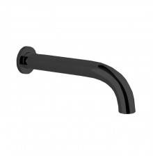 Cisal Less New Излив 200 мм., настенный, цвет: Nero Opaco. LN00024040