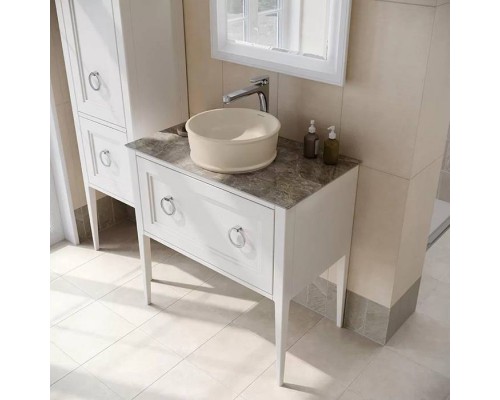 Kerama Marazzi Circo Раковина 36х36х13.5см., накладная, без отв., без перелива, цвет: песочный матовый. CI.wb.36\SAN