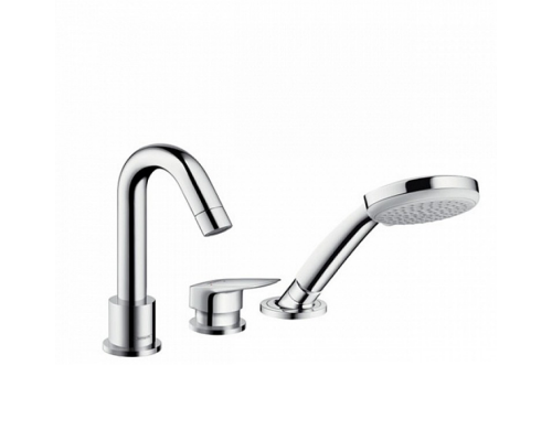 Hansgrohe Logis, Смеситель на борт ванны, на 3 отверстия, Цвет: хром. 71313000 Hansgrohe Logis, Смеситель на борт ванны, на 3 отверстия, Цвет: хром. 71313000
