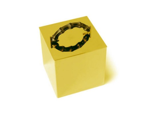 Bertocci Guccio Контейнер с крышкой 15хh17х15см., цвет: золото. 126 4924 5000