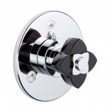 THG Petale De Cristal Noir Переключатель встраиваемый, внешняя часть, цвет: хром. U6D-A02-48M2SB