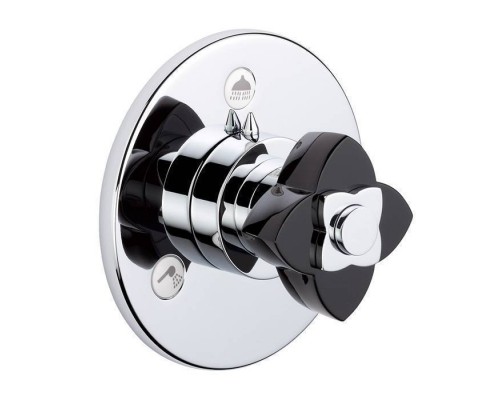 THG Petale De Cristal Noir Переключатель встраиваемый, внешняя часть, цвет: хром. U6D-A02-48M2SB THG Petale De Cristal Noir Переключатель встраиваемый, внешняя часть, цвет: хром. U6D-A02-48M2SB