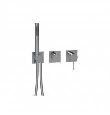 Almar Modular Смеситель для ванны, настенный, с ручным душем и шлангом, цвет: хром. E180192.CR