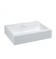 Laufen Living City Раковина 60х46х14 см, без отв., цвет: белый. 8.1743.4.000.109.1