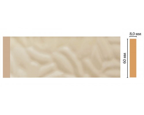 Молдинг DECOMASTER D040-61 ШК/46 (60*8*2400 мм)
