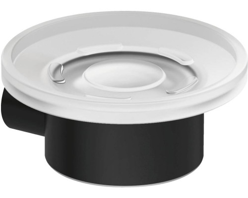Мыльница Kludi Vela R 5898539, черный матовый