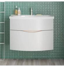 Тумба с раковиной Kerama Marazzi Riva 80 подвесная, белая матовая