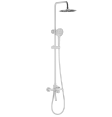 Душевая стойка Wonzon   Woghand WW-N3S962-MW, матовая белая