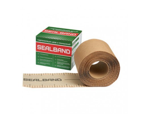 Гидроизоляция швов и примыканий, SEALBAND, 130х1000мм, толщина 1,5мм