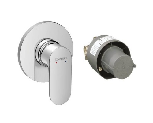 Hansgrohe Rebris S Смеситель для душа, встраиваемый, цвет: хром Hansgrohe Rebris S Смеситель для душа, встраиваемый, цвет: хром