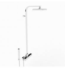 Stella Bamboo Quadro Душевой комплект 3283/420/304-200: смеситель, штанга+ручной+верхний душ 200мм, цвет: хром. BQ 02423 CR00