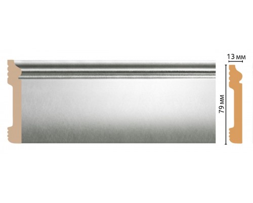 Плинтус напольный DECOMASTER D005-375ДМ (79*13*2400мм)
