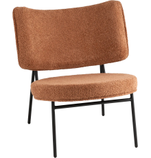 Кресло Stool Group District Lounge букле терракотовый