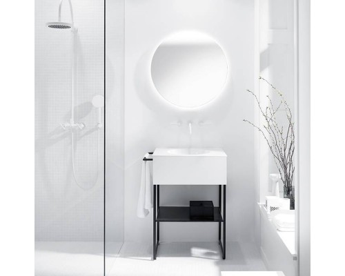 Burgbad Coco Зеркало с подсветкой 70x70 см, управление светом холодный/тёплый белый. SIHX070