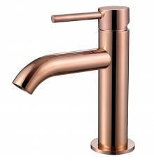 Смеситель для раковины Abber Wasser Kreis AF8110RG, розовое золото