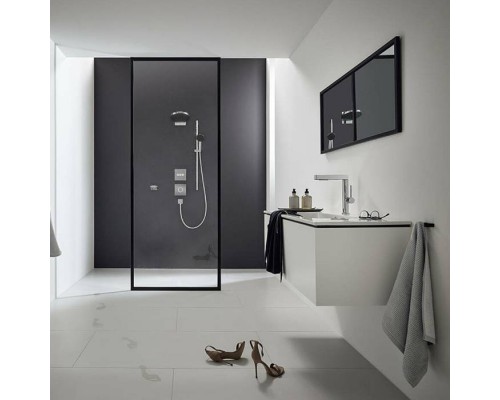 Hansgrohe Finoris Смеситель для раковины, 1 отв., с донным клапаном Push-Open, цвет: хром. 76063000 Hansgrohe Finoris Смеситель для раковины, 1 отв., с донным клапаном Push-Open, цвет: хром. 76063000
