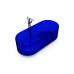 Knief Ellipse shape Ванна отдельностоящая 170x75x56см., из полимерного материала, цвет: Marine blue # XXX. 70003XXX