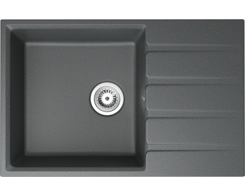 Мойка кухонная Domaci Парма 76-225 антрацит