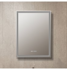 Зеркало-шкаф Silver Mirrors Киото 60 с подсветкой, с часами