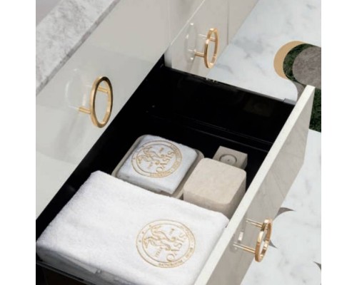 Oasis Daphne Композиция №24 Комплект мебели подвесная, 179х52.5хh220см, цвет: Bianco glossy/золото. Oasis Daphne Композиция №24 Комплект мебели подвесная, 179х52.5хh220см, цвет: Bianco glossy/золото.