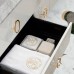 Oasis Daphne Композиция №24 Комплект мебели подвесная, 179х52.5хh220см, цвет: Bianco glossy/золото.