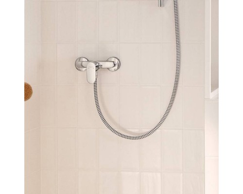 Hansgrohe Rebris E Смеситель для душа, настенный, цвет: хром. 72640000 Hansgrohe Rebris E Смеситель для душа, настенный, цвет: хром. 72640000