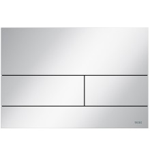 TECEsquare II 9240832 Панель смыва, 2 объёма, 220х150х3 мм, металл, белый 9240832