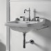 Kerasan Waldorf Раковина 60х55 см, 1 отв., цвет: белый/хром. 4140K1bi/cr*1