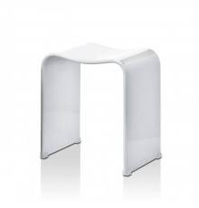 Decor Walther DW 80 Табурет 40x30x46см, акрил, напольный, цвет: белый. 0506850