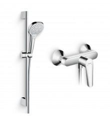 Душевой комплект Смеситель для душа Hansgrohe Logis E 71602000 + Гарнитур Croma Select E Multi 26580400