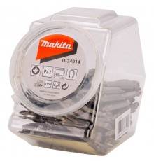 Насадка двусторонняя Makita PZ2, 65 мм, E-form (MZ), 100 шт., банка