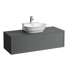 Laufen New Classic Тумба с раковиной, 117.5x45.5x34.5см, 1 ящик, подвесная, цвет: серый. 4.0602.3.085.627.1,  8.1685.2.000.104.1
