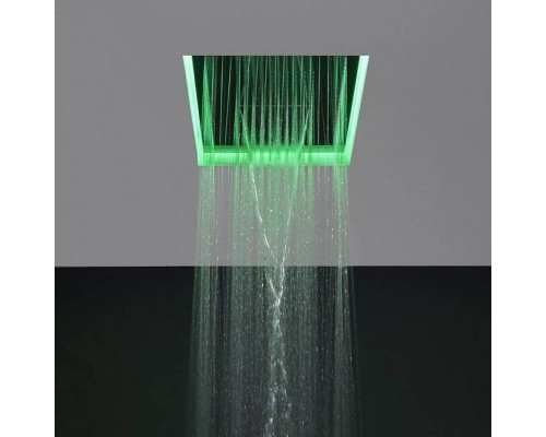 Antonio Lupi Meteo  Встраиваемый верхний душ  52x35x11см, с LED подсветкой, цвет: белый. METEO2C.BL