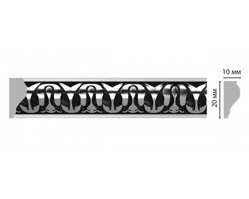 Молдинг DECOMASTER 103C-63ШК/54 ШК/54 (20*10*2400мм)