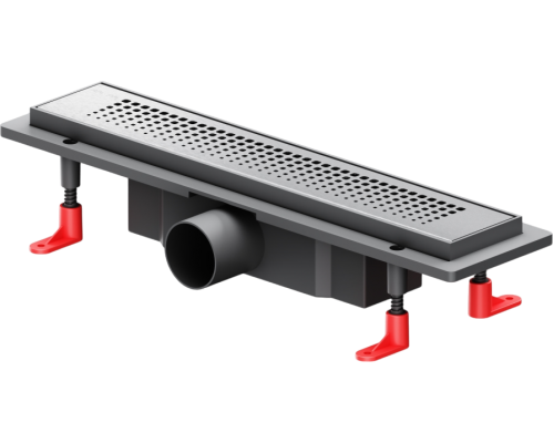 Душевой трап (лоток) AM.PM PrimeFlow Cut Gradient 40 см, сталь матовая