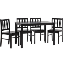Обеденная группа Stool Group Ingrid стол + 4 стула, венге