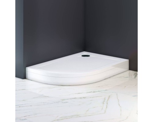 W83T-302R120W Поддон душевой 120x80 см, правосторонний