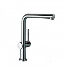 Hansgrohe Talis M54 Кухонный смеситель, однорычажный, с вытяжным изливом, укомплектован sBox, хром. 72809000